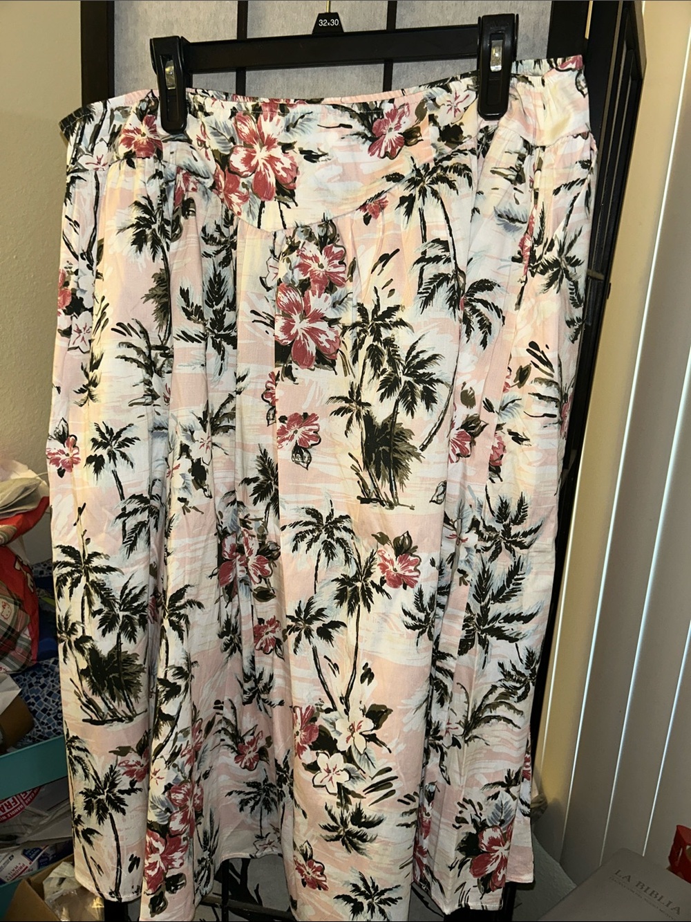 NWT Torrid Midi Poplin High Waist Skirt sz 18 - Picture 10 of 11